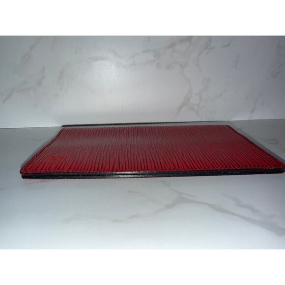 Louis Vuitton Epi Leather Bifold Long Wallet in Black and Red - Picture 5 of 8